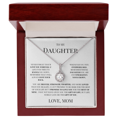 To My Daughter "Love Drop" Necklace - THE GIFT GIVER