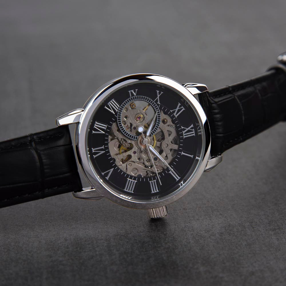 Watch Gift For Him -Custom Message Card Included Perfect For All Occasions
