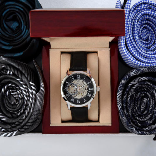 Watch Gift For Him -Custom Message Card Included Perfect For All Occasions