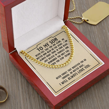 GIFT FOR SON - APPROPRIATE FOR ALL OCCASIONS