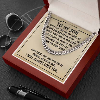 GIFT FOR SON - APPROPRIATE FOR ALL OCCASIONS