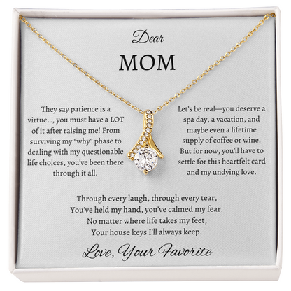 Custom Jewelry Gift For Mom From Favorite Child -Ideal For Any Occasion
