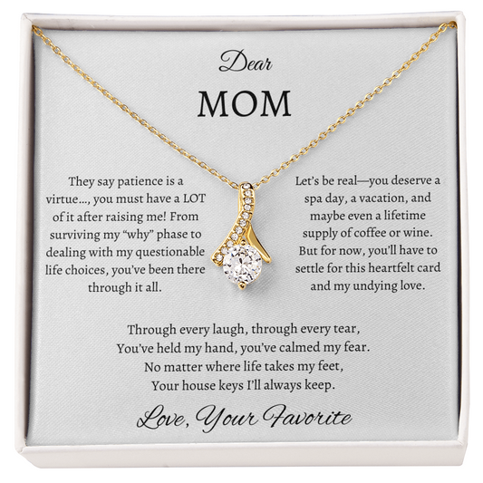 Custom Jewelry Gift For Mom From Favorite Child -Ideal For Any Occasion