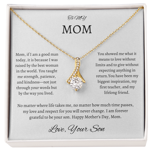 Necklace Gift For Mom From Son