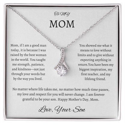 Necklace Gift For Mom From Son