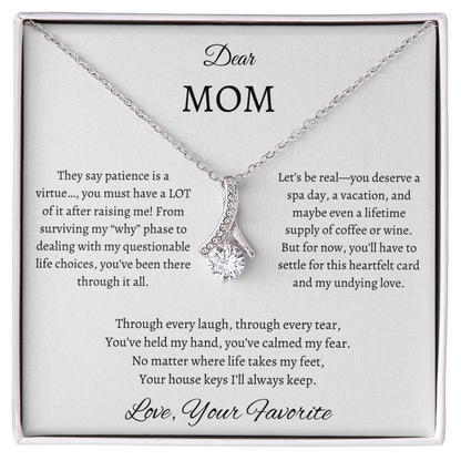Custom Jewelry Gift For Mom From Favorite Child -Ideal For Any Occasion