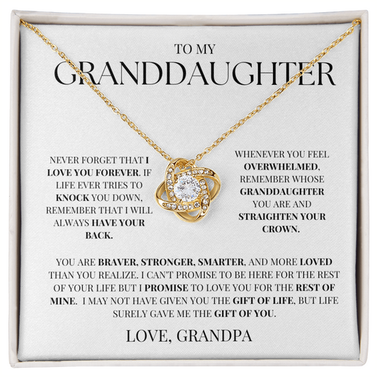 Gift For Granddaughter - From Grandpa