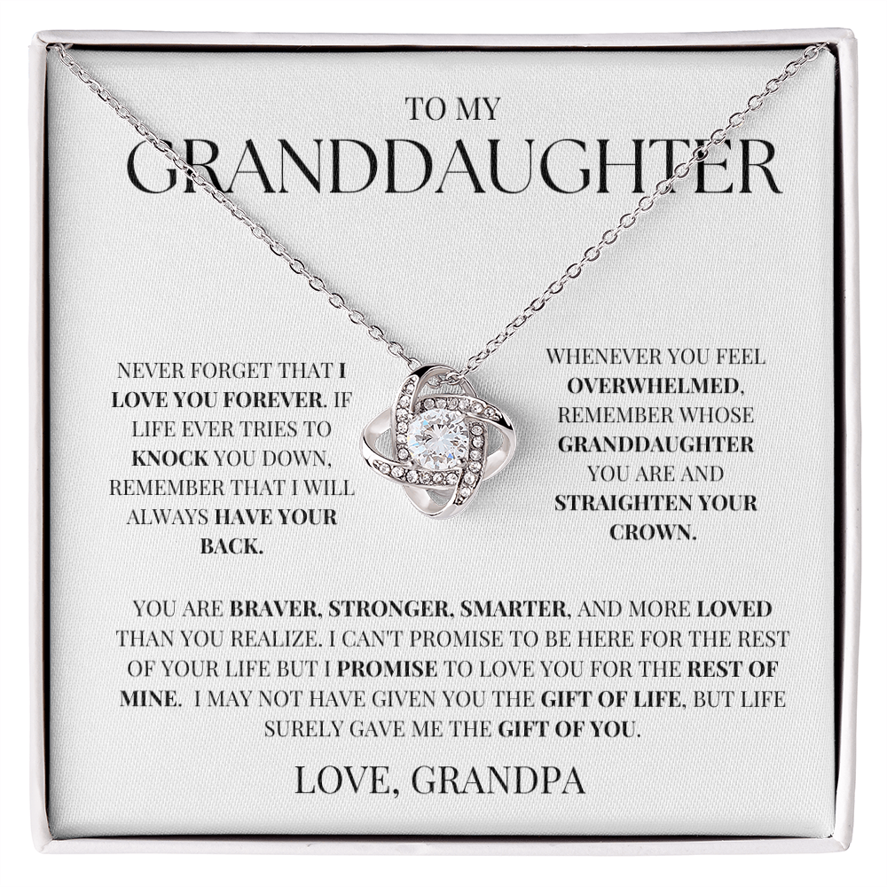 Gift For Granddaughter - From Grandpa