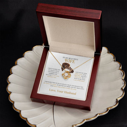 To My Wife "Forever Kind of Love" Necklace - THE GIFT GIVER