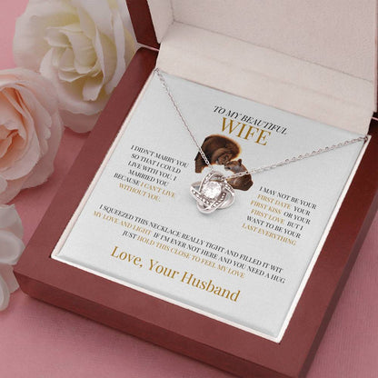 To My Wife "Forever Kind of Love" Necklace - THE GIFT GIVER