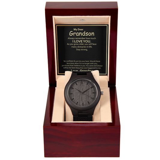 Gift For Grandson - From Grandmother For All Occasions