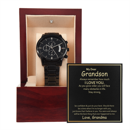 Gift For Grandson - From Grandmother For All Occasions