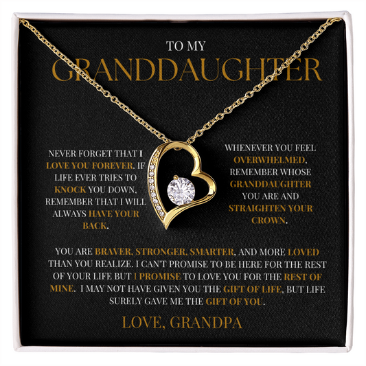 Gift For Granddaughter - From Grandpa
