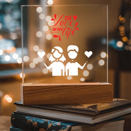 Radiant Love Light Plaque - Perfect For All Occasions!