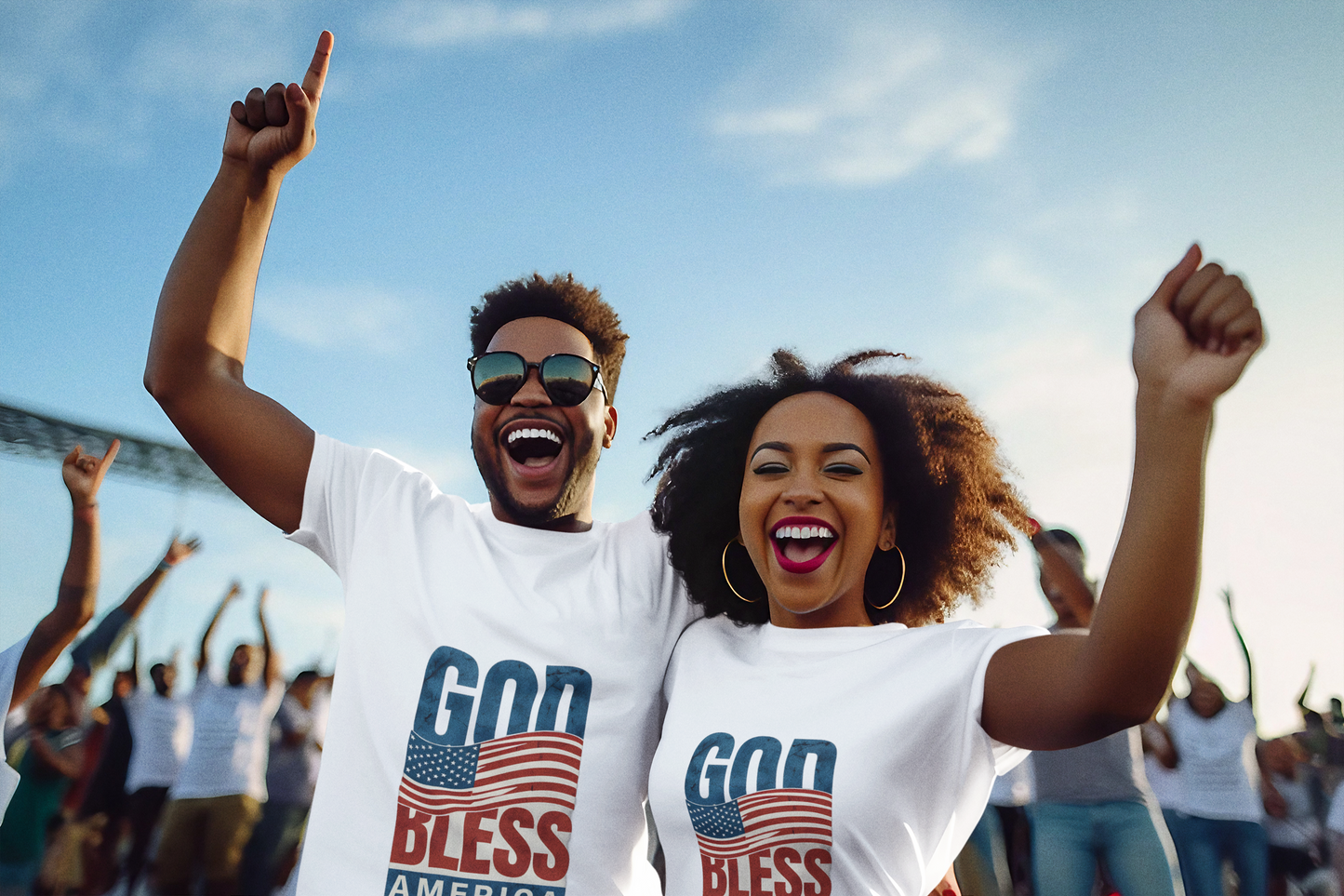 Patriotic Tee, American Flag Shirt, USA Independence Day Tee, July 4th T-shirt, Patriotic Tee, Memorial Day, God Bless America